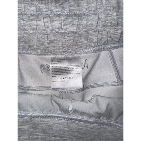 Lululemon Drawstring Silky Heather Gray Scuba High-Rise Short 3” Sz 8 - Picture 10 of 10